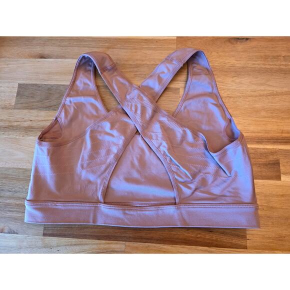 Auden Seamless Bralette – Size Large | Purple Wireless Stretch Bra - Picture 3 of 5